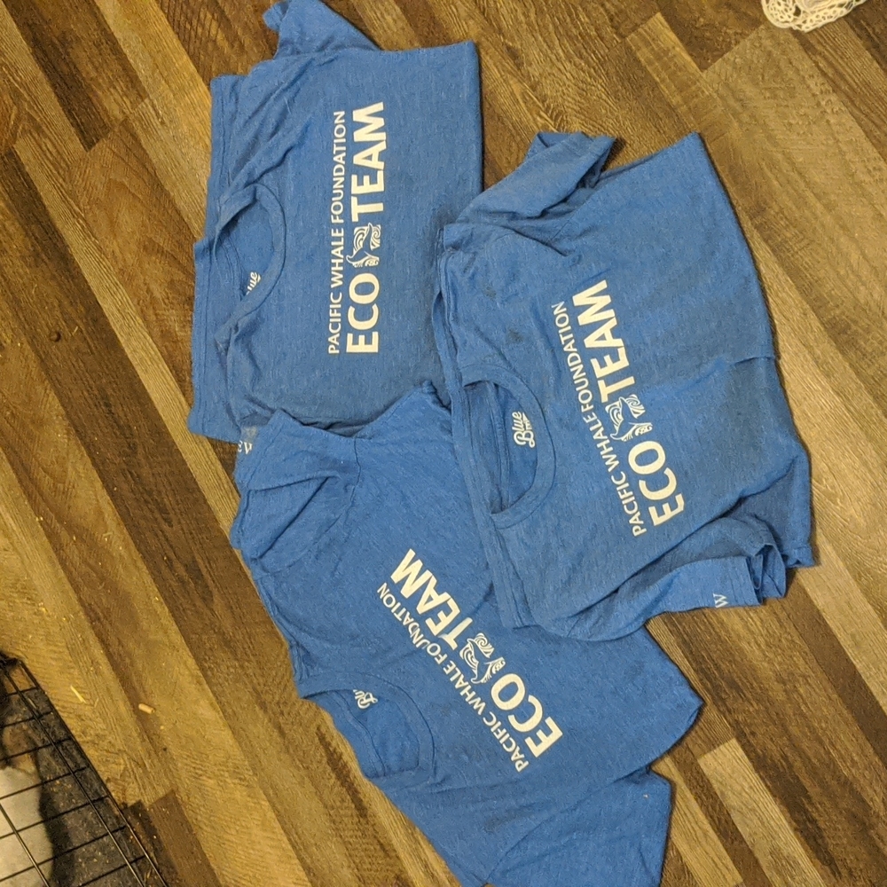 Pacific Whale Foundation crew shirts